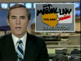 ABC News Broadcast Image of Polish Martial Law ABC News Broadcast Image of Polish Martial Law