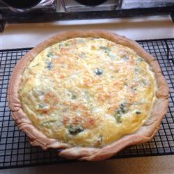 Cheese and Broccoli Quiche